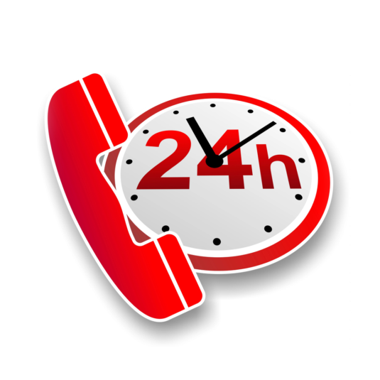 24 Stunden Hotline